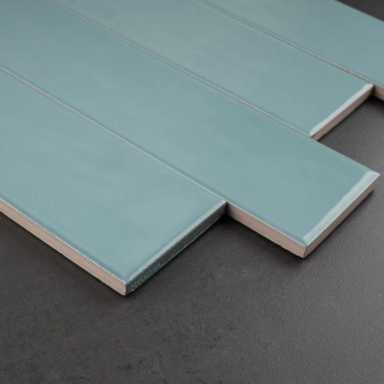 Supreme Tile Zarati 2.95 in. X 11.81 in. Polished Ceramic Subway Wall Tile