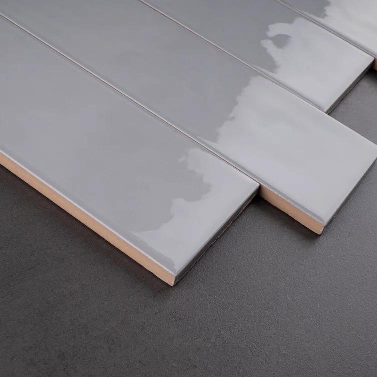 Supreme Tile Zarati 2.95 in. X 11.81 in. Polished Ceramic Subway Wall Tile