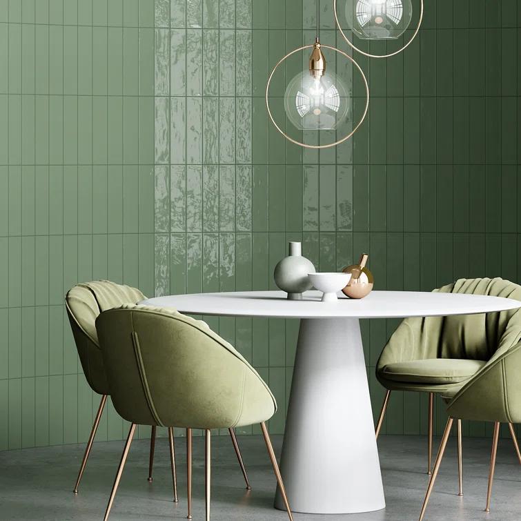 Zarati 2.95" x 11.81" Ceramic Wall Tile