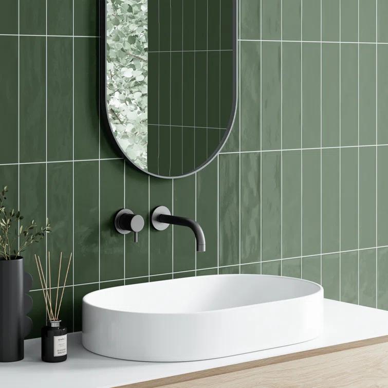 Zarati 2.95" x 11.81" Ceramic Wall Tile