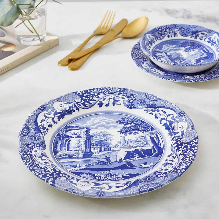 Spode Blue Italian Dinner Plate 10.5"