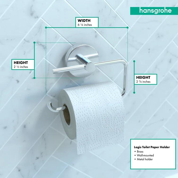 E & S Accessories Wall Mounted Toilet Paper Holder