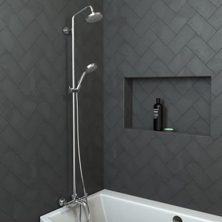 Croma Thermostatic Complete Shower System