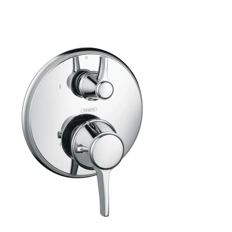 Metris C Thermostatic Shower Trim with Volume Control Valve Trim Only
