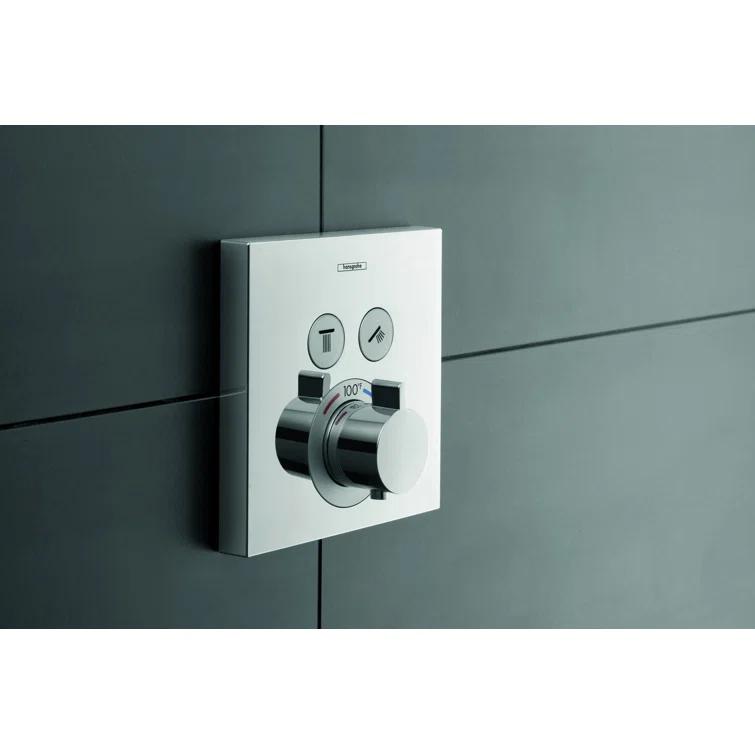 ShowerSelect 1-Handle 6-Inch Wide, Temperature Memory, Thermostatic Valve Trim Only, with Diverter