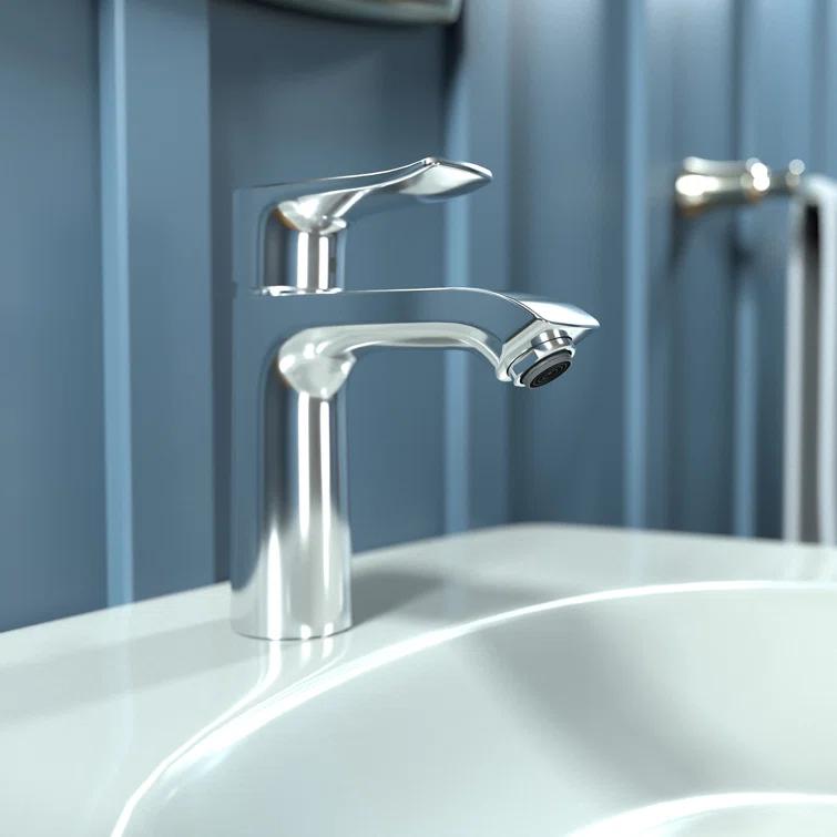 Hansgrohe 31204001 Metris E 110 Single Hole Bathroom Faucet