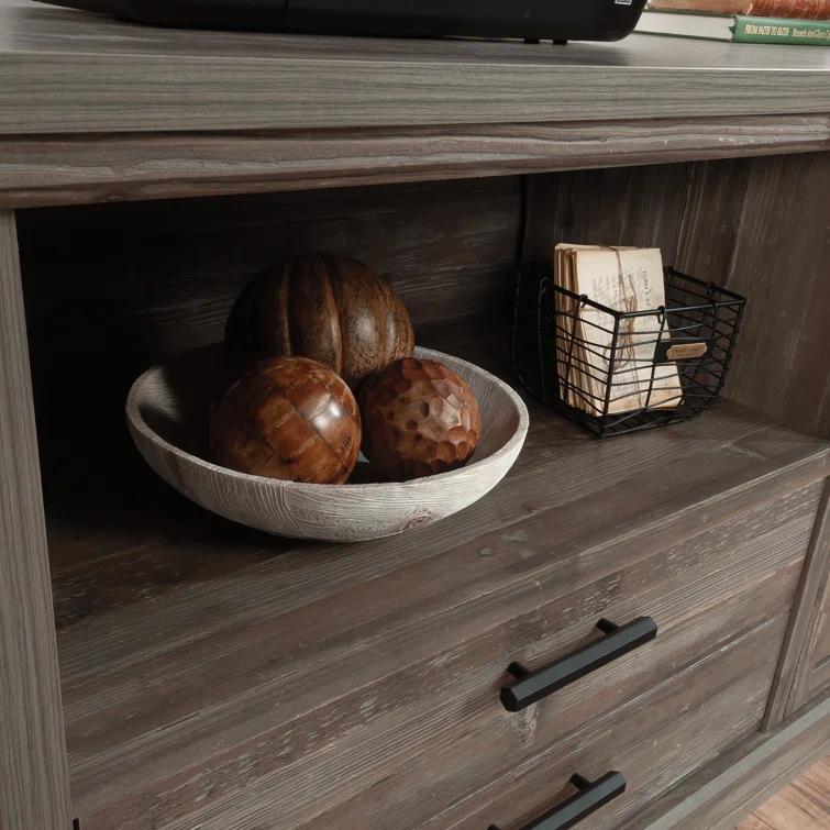 Aspen Post 47.09'' Wide 1 - Drawer Filing Credenza with Cable Management