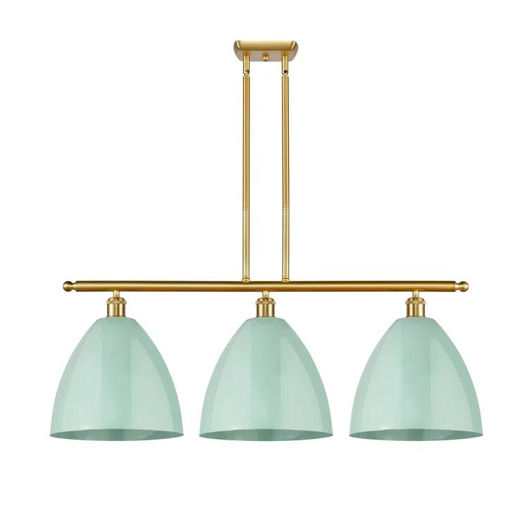 Plymouth Dome 3 - Light Kitchen Island Pendant
