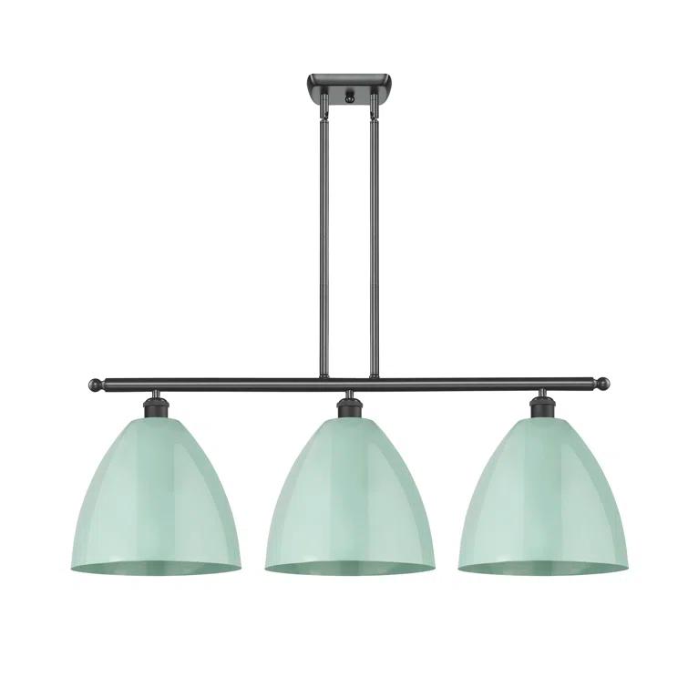 Plymouth Dome 3 - Light Kitchen Island Pendant