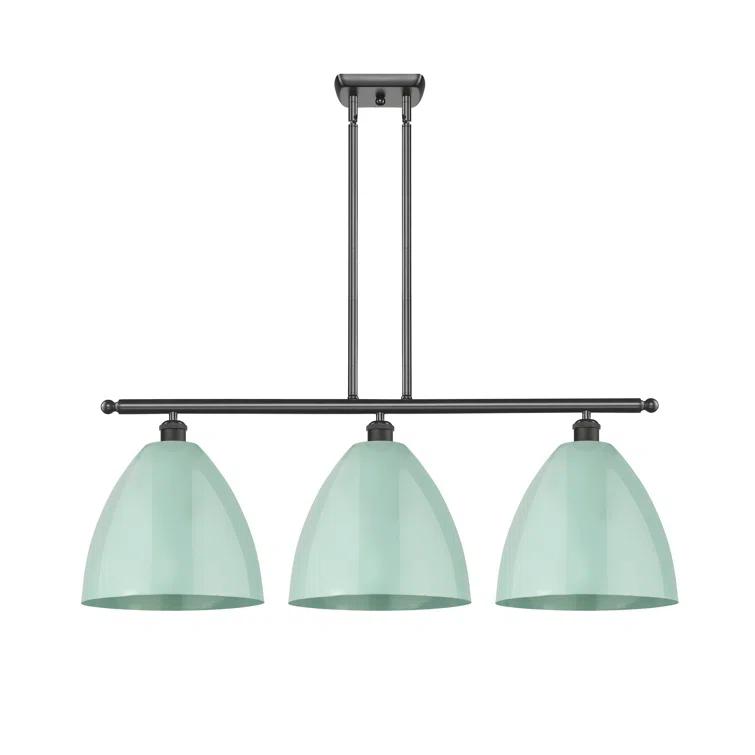 Plymouth Dome 3 - Light Kitchen Island Pendant