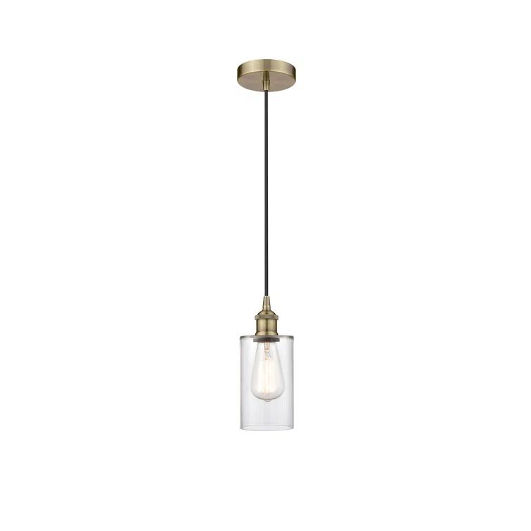 Innovations Lighting Clymer 1 - Light Single Drop Pendant Pendant