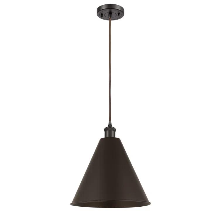 Ballston Cone 1 - Light Single Drop Pendant Pendant
