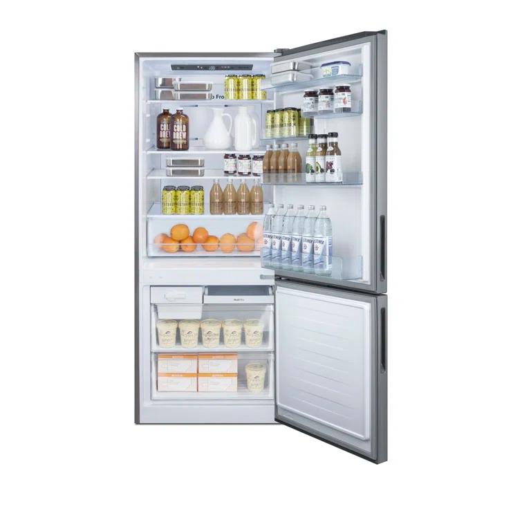 Summit Appliance 28" 14.6 Cubic Feet Energy Star Bottom Freezer Refrigerator