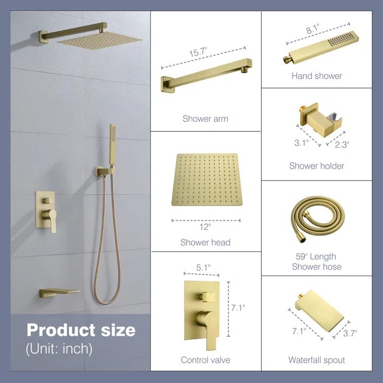 All-In-One Kit with Rough in-Valve