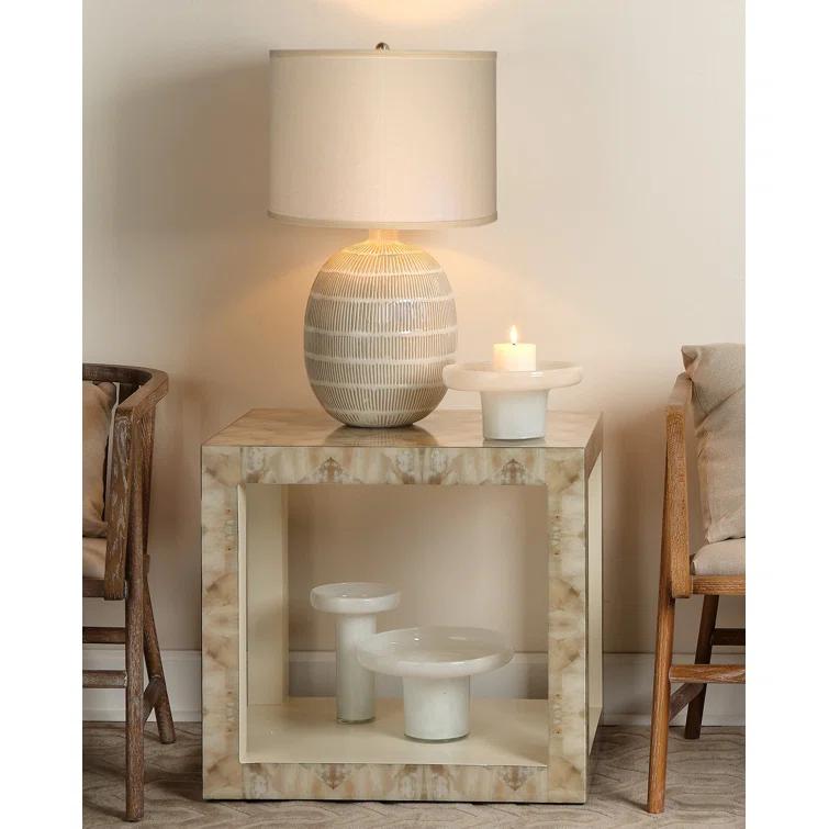 Jamie Young Company Elevated Coastal Manufactured Wood Decorative Box