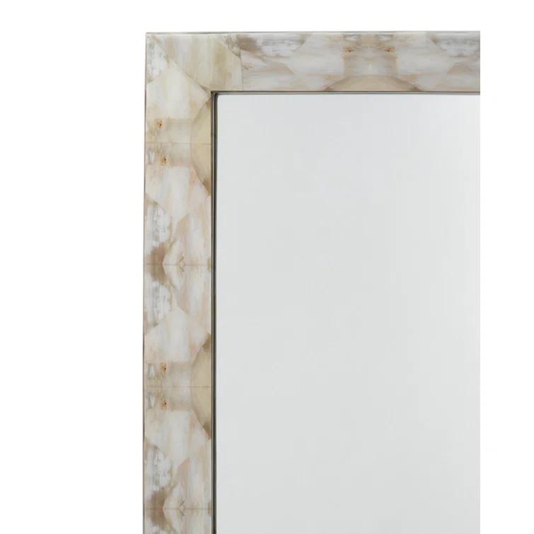 Jamie Young Company Fragment Engineered Wood Flat Wall Mirror