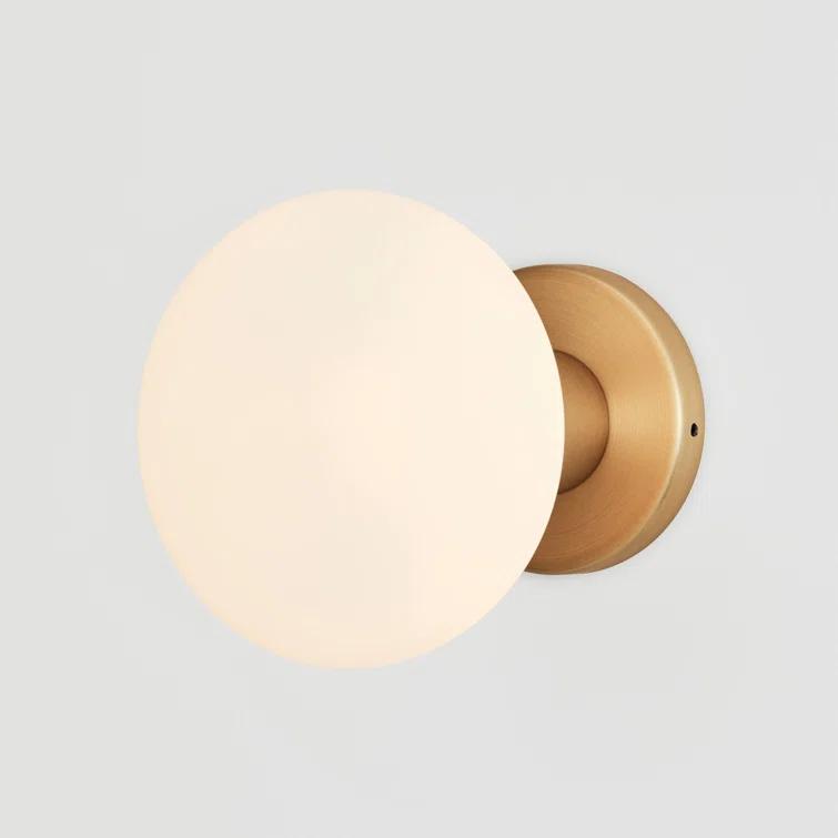 Lochan Outdoor Sconce with Oval by Tala - Brass