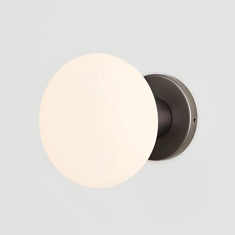 Lochan Outdoor Sconce with Oval by Tala - Graphite
