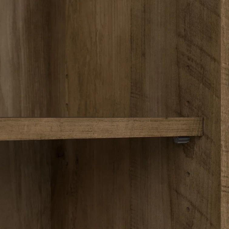 Shelonda 5 Shelf 66" Standard Bookcase