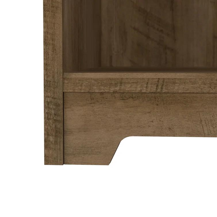 Shelonda 5 Shelf 66" Standard Bookcase