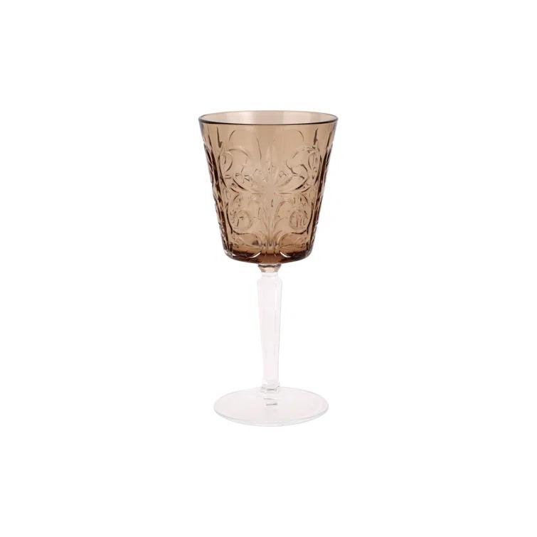VIETRI Barocco 8oz. Handmade Wine Glass