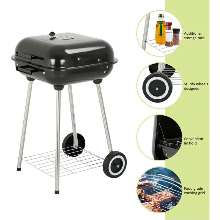Mastercook 18.7'' W Kettle Charcoal Grill