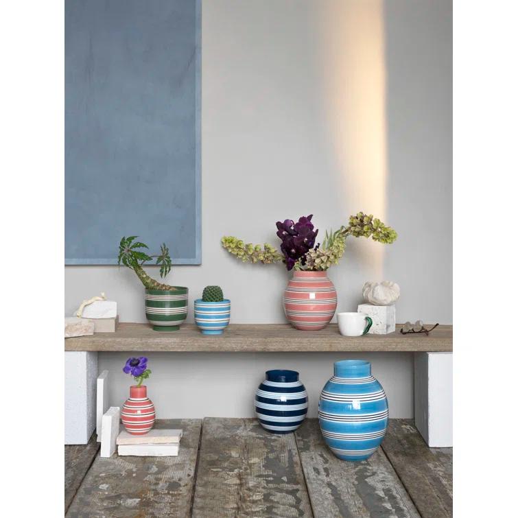 Kähler Omaggio Nuovo Faience Table Vase