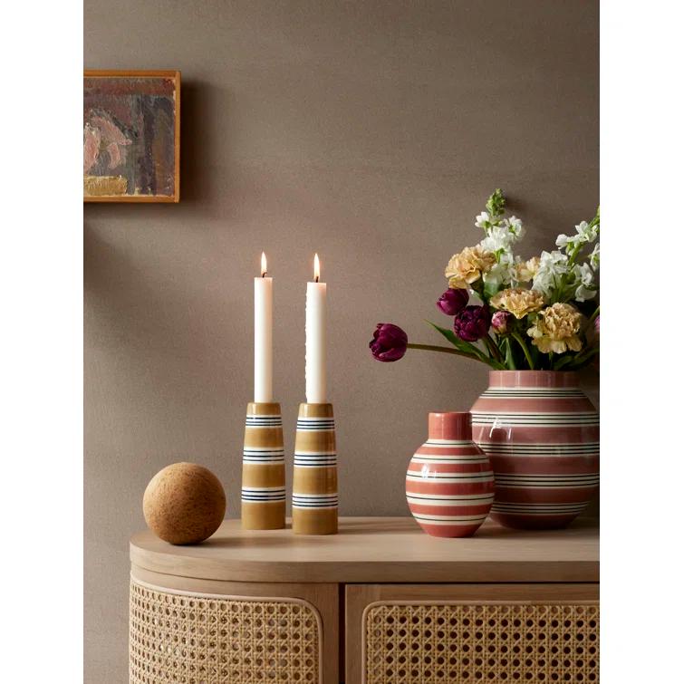 Kähler Omaggio Nuovo Faience Table Vase