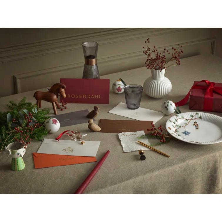 White Porcelain Decorative Table Vase, 5.7 Inches