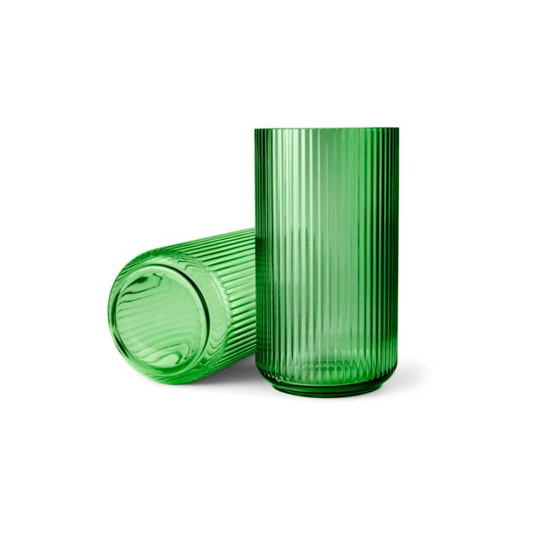Green Porcelain 15" Decorative Table Vase