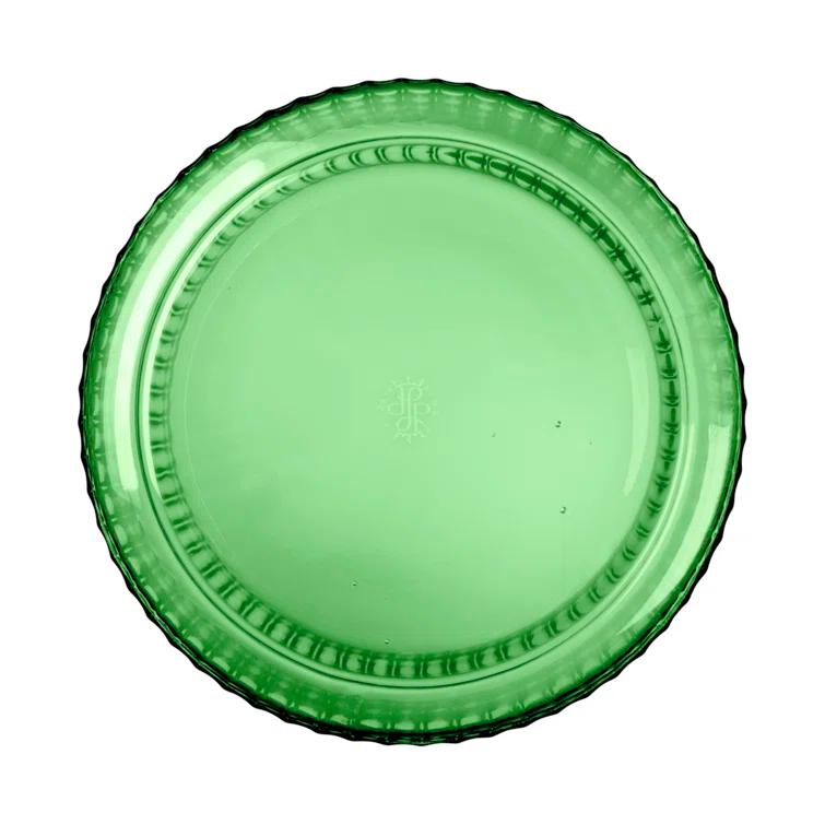 Green Porcelain 15" Decorative Table Vase