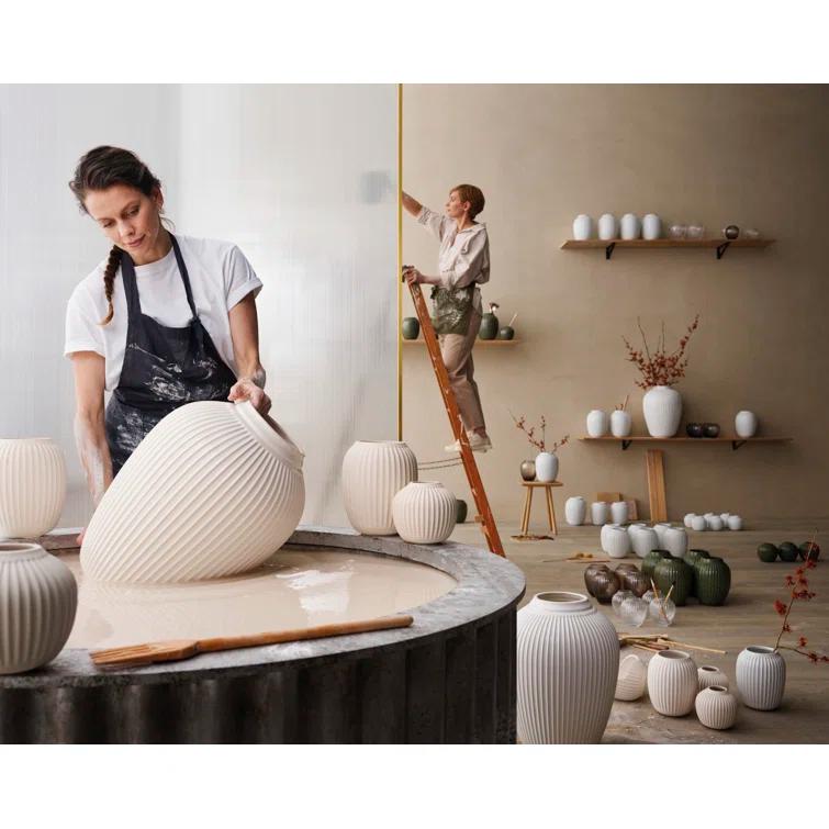 Kähler Hammershøi Porcelain Table Vase