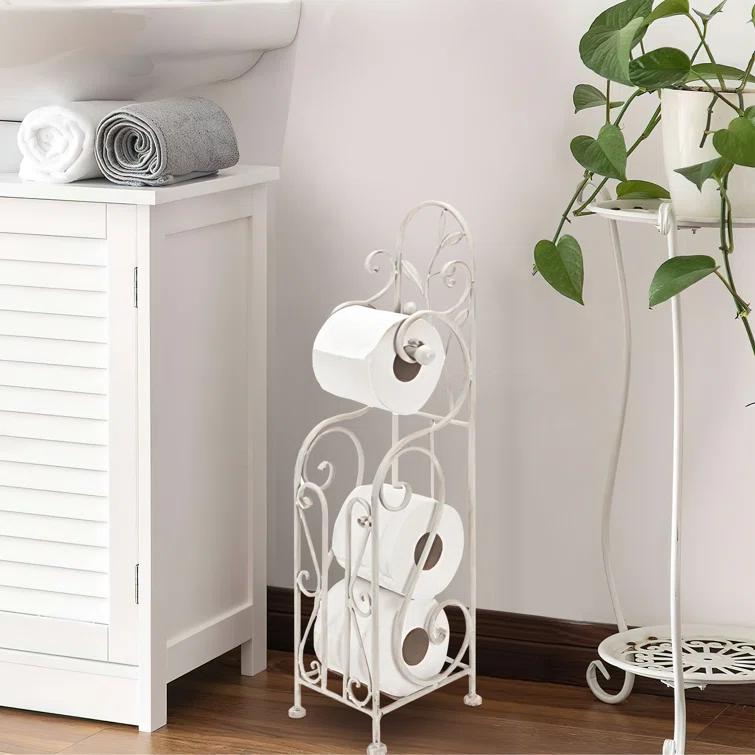 Nicollet Free Standing Toilet Paper Holder