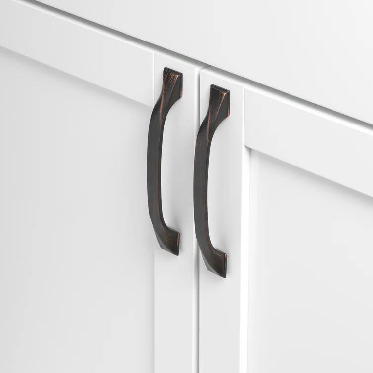 Giana Collection 5-1/16" Center to Center Solid Twisted Bar Pull