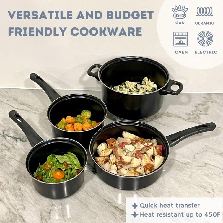 Imperial Home 7 Piece Carbon Steel Cookware Set & Reviews | Wayfair