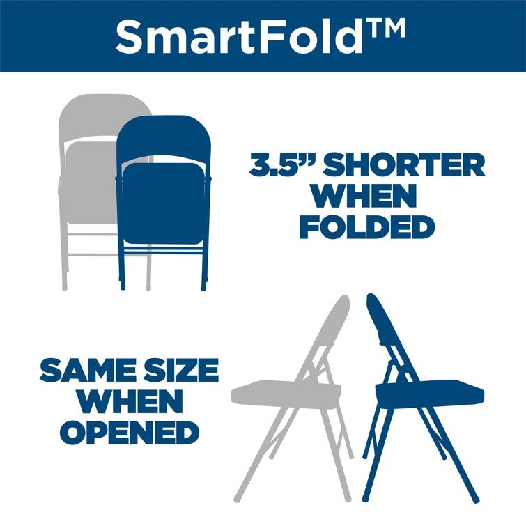 COSCO SmartFold Fabric Folding Chair