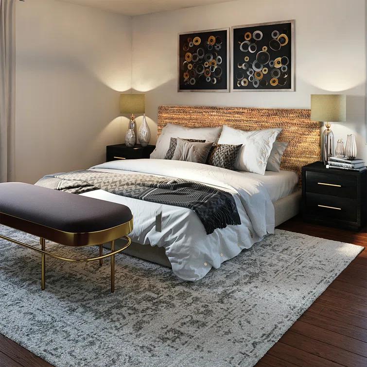 Bay Isle Home™ Cambria Solid Wood Headboard