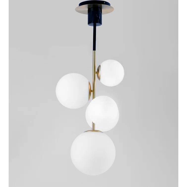 Drake 5 Light Dimmable Sputnik Chandelier