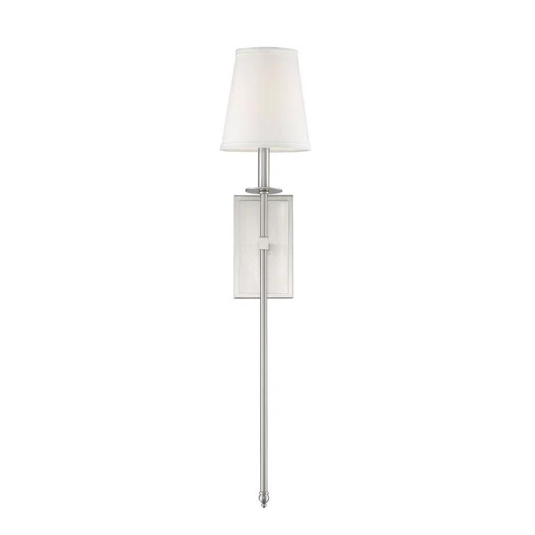 Savoy House Monroe 1 - Light Wall Light in  Warm Brass