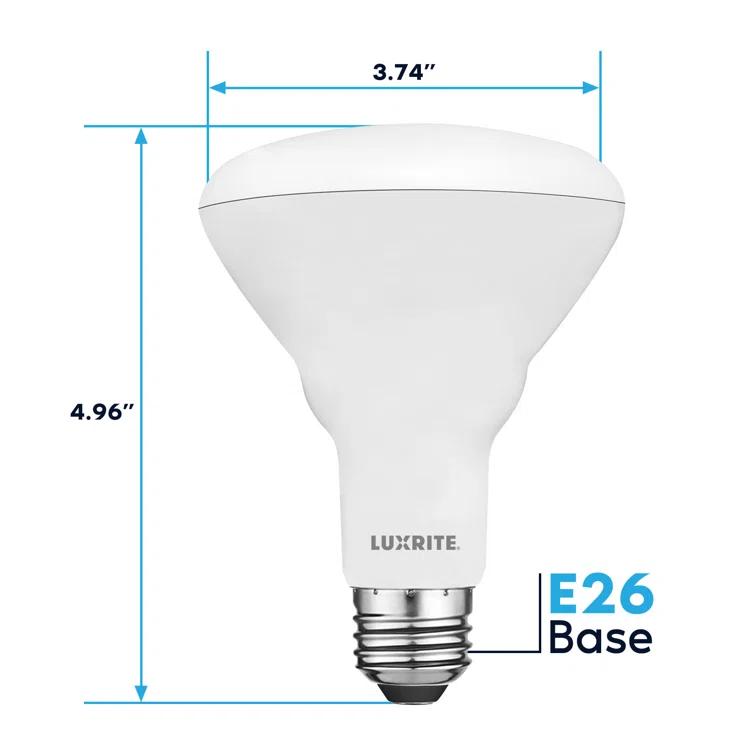 65 Watt Equivalent BR30 E26/Medium (Standard) Dimmable LED Bulb