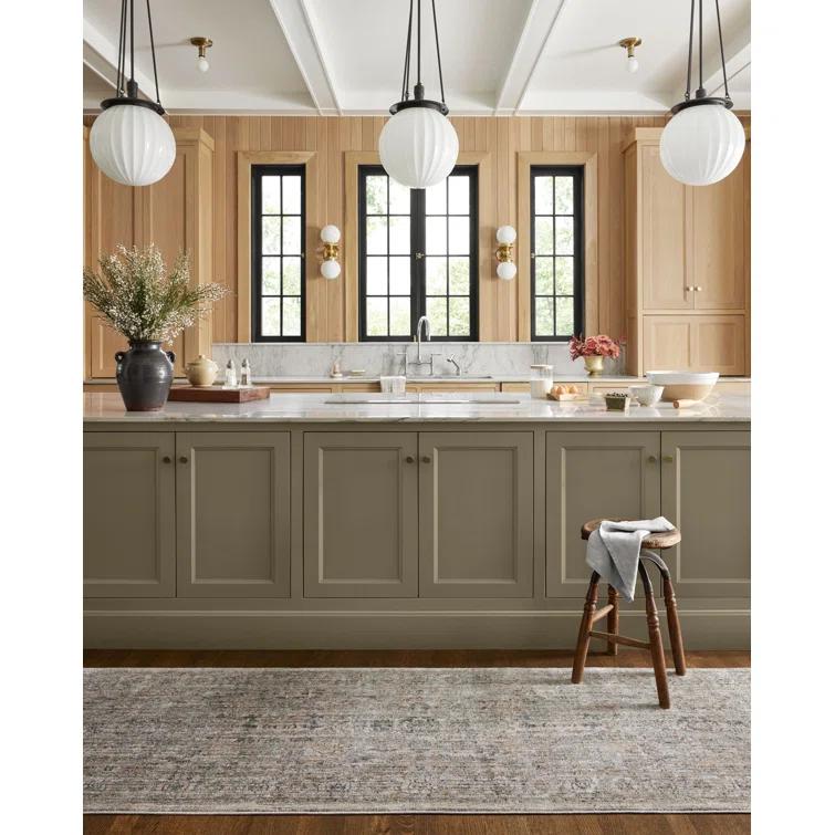 Jean Stoffer x Loloi Katherine Beige / Mist Area Rug