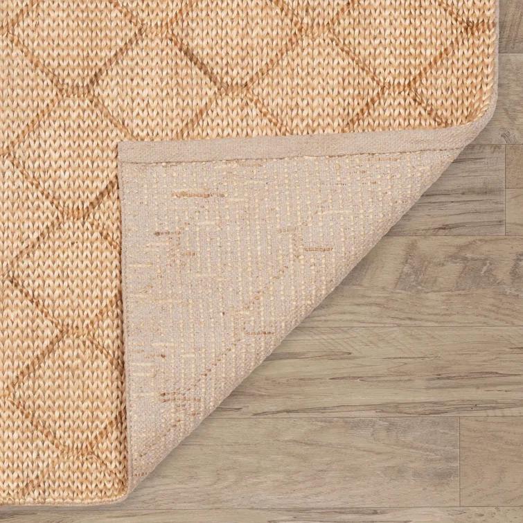 Tiles Natural Handwoven Jute Rug