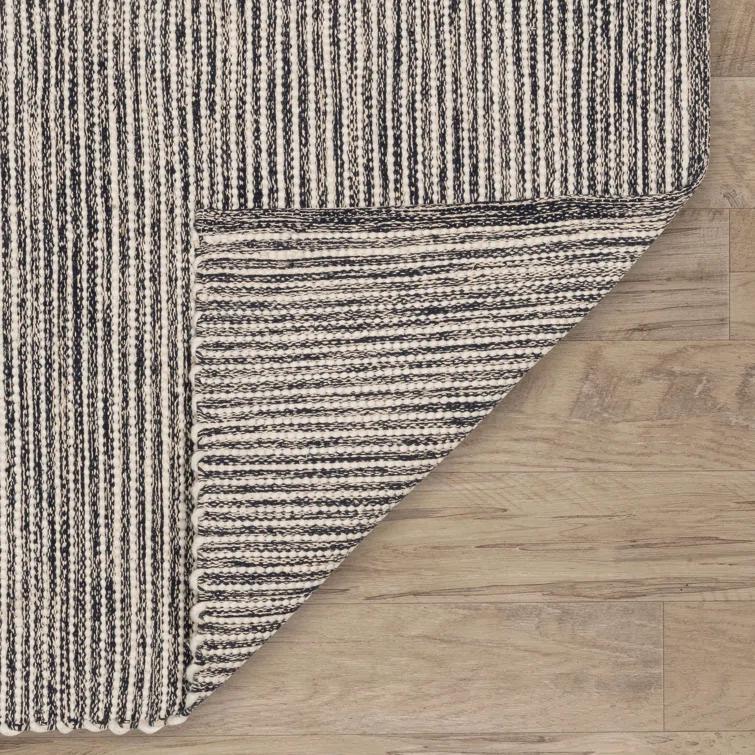 Solid Grey Handwoven Handwoven Indoor/Outdoor Rug