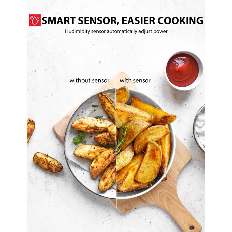 Toshiba TOSHIBA 1.6 Cu.ft Countertop Microwave Oven, Inverter, Smart Sensor, 13.6" Turntable, 1250W, Silver ML-EM45PIT(SS)