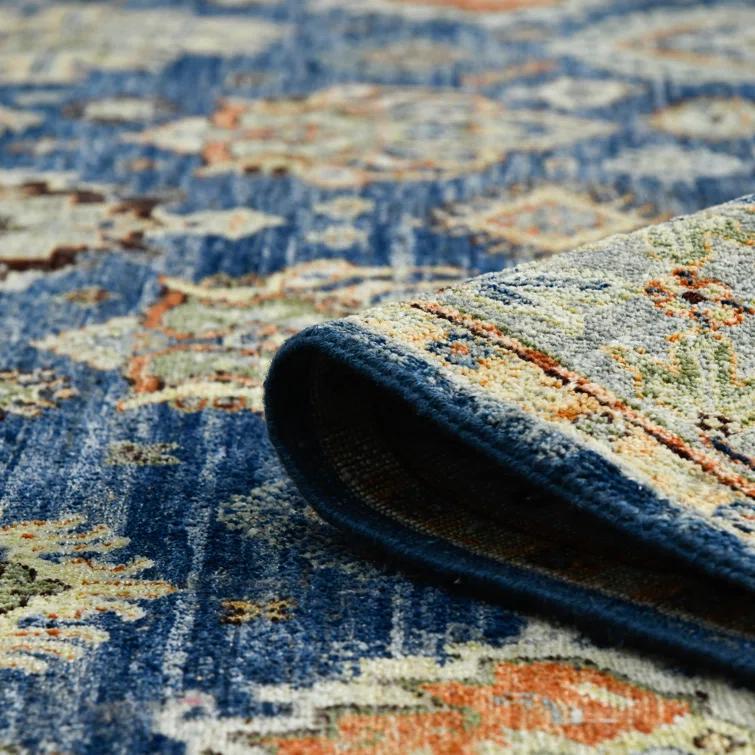 Wool Geometric Area Rug