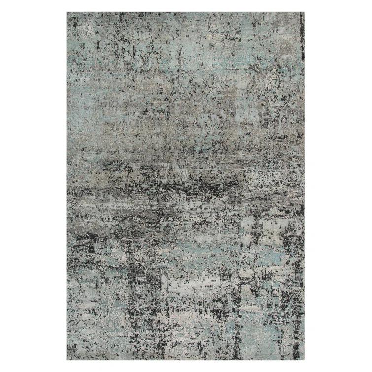 Mystique Abstract Area Rug in Gray