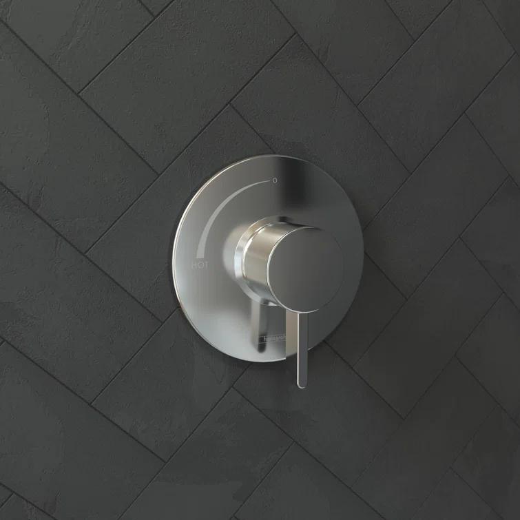 Ecostat S 1-Handle 6-Inch Wide Pressure/Shower Balance Valve Trim Only