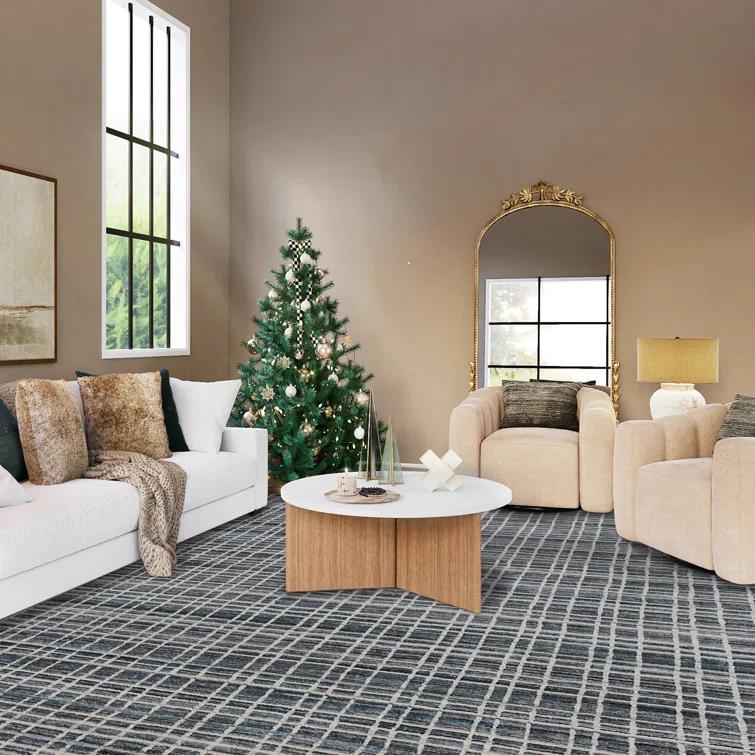 Tala Transitional Handwoven Premium Wool Blend Area Rug