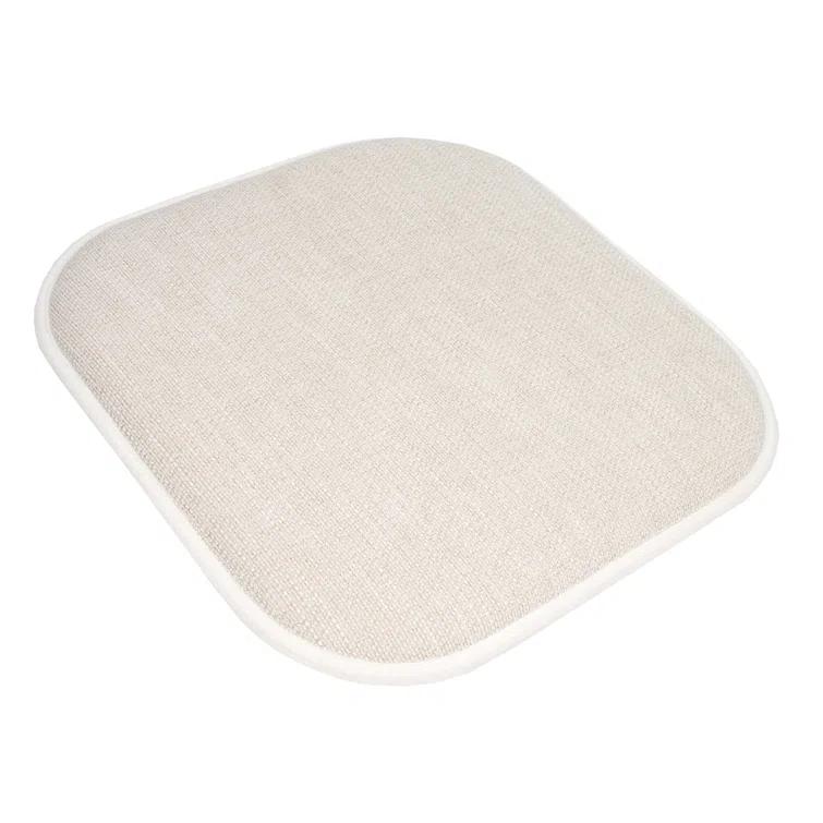 Alexis Memory Foam No Slip Back 16" x 16" Chair Pad Cushion