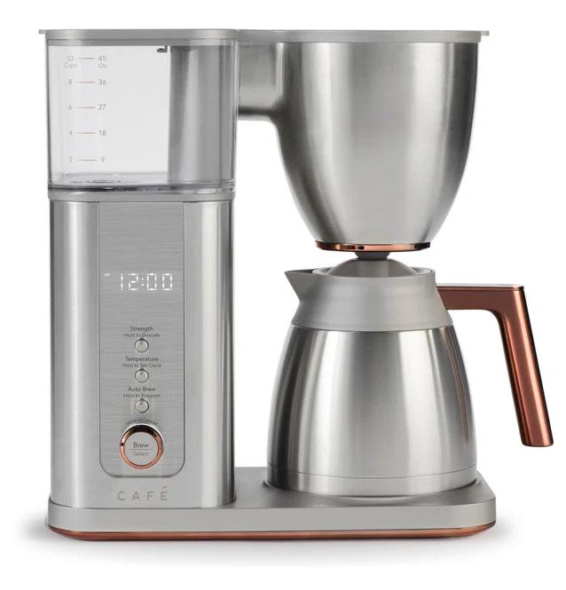 Café C7CDABS2RS3 Café 10-Cup Specialty Drip Coffee Maker with Glass Carafe